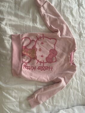 Sanrio Pink Hello Kitty Sweatshirt